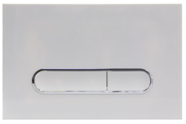 PLACA OVAL BLANCO