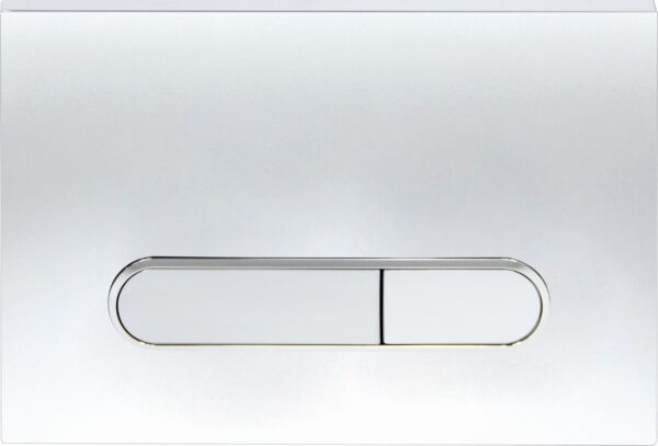 PLACA OVAL CROMO BRILLO