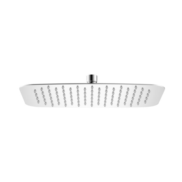 Rociador Rectangular Inox 260x190 Cromo