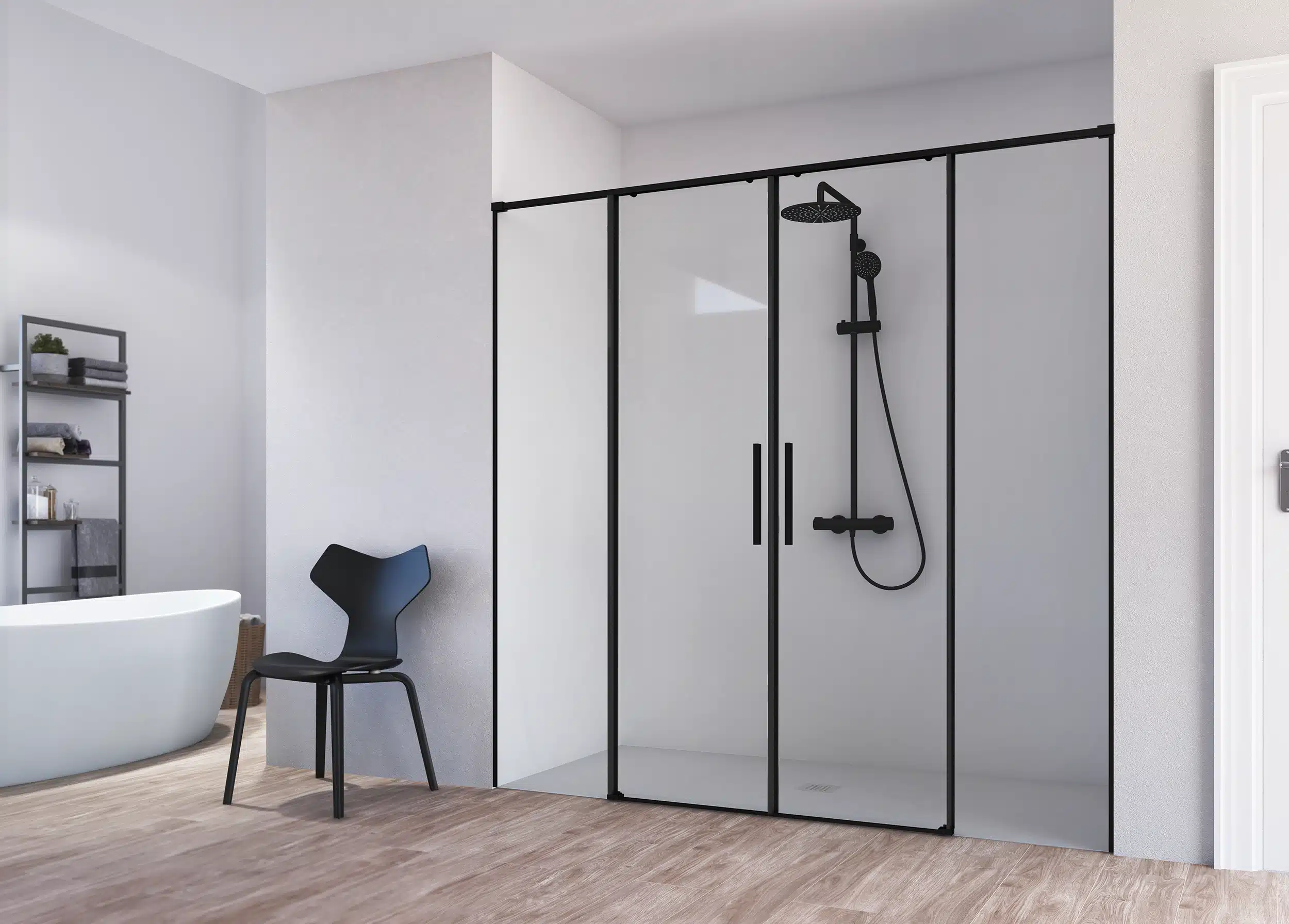 saltoki_mamparas_CORE400_SLIM_AMB_NEGRO-1 copia