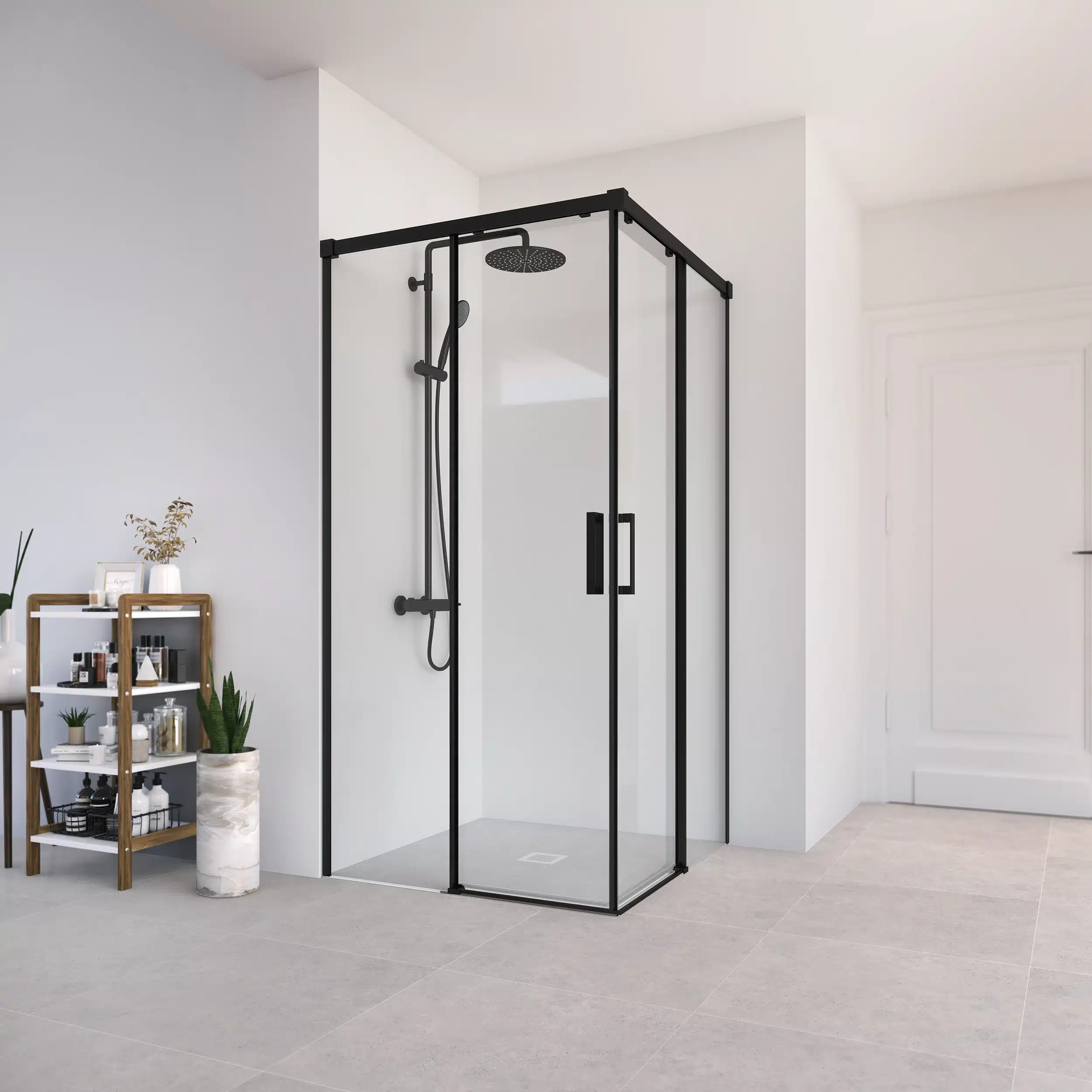 saltoki_mamparas_CORE_SLIM100_Angular_AMB_negro copia