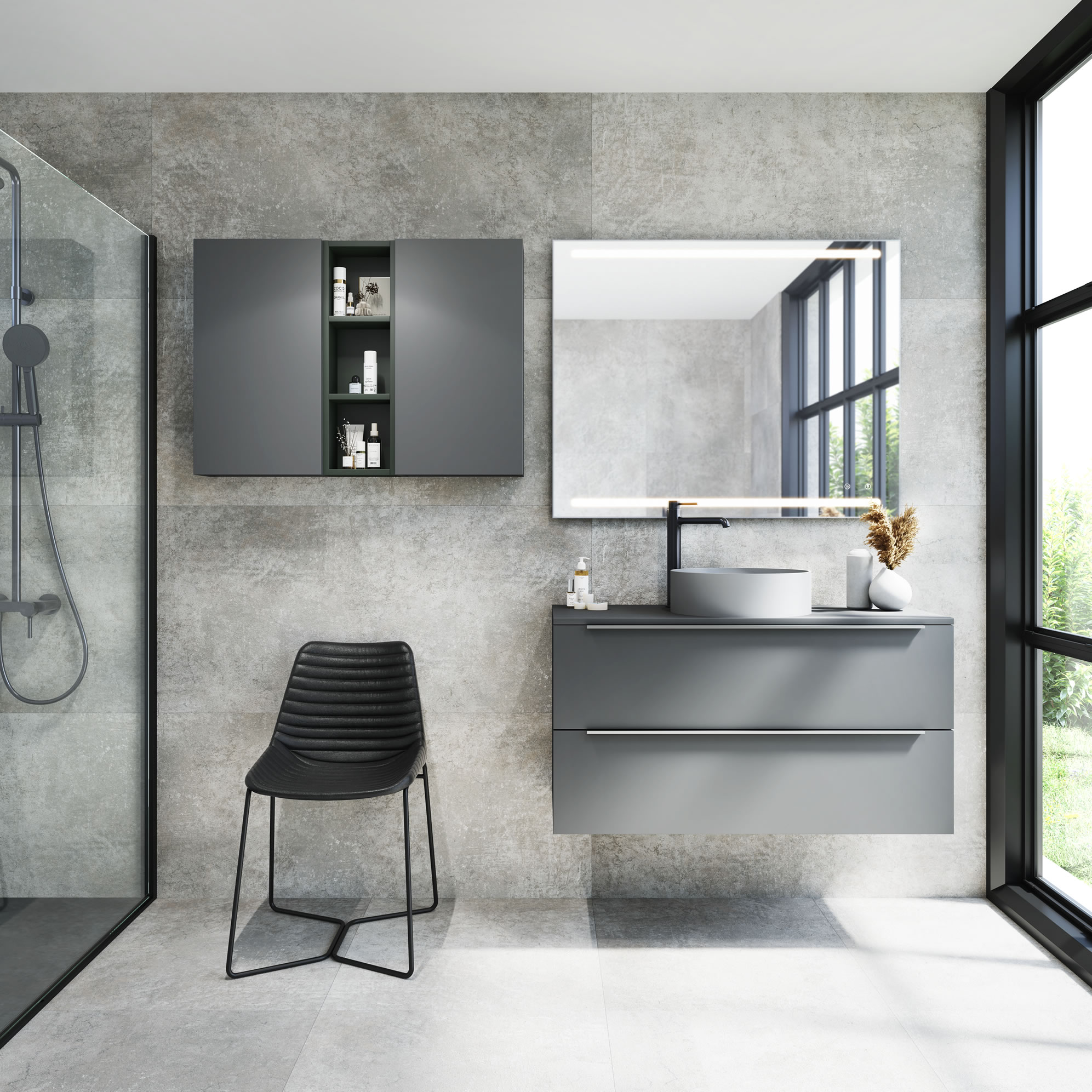 Mueble baño suspendido