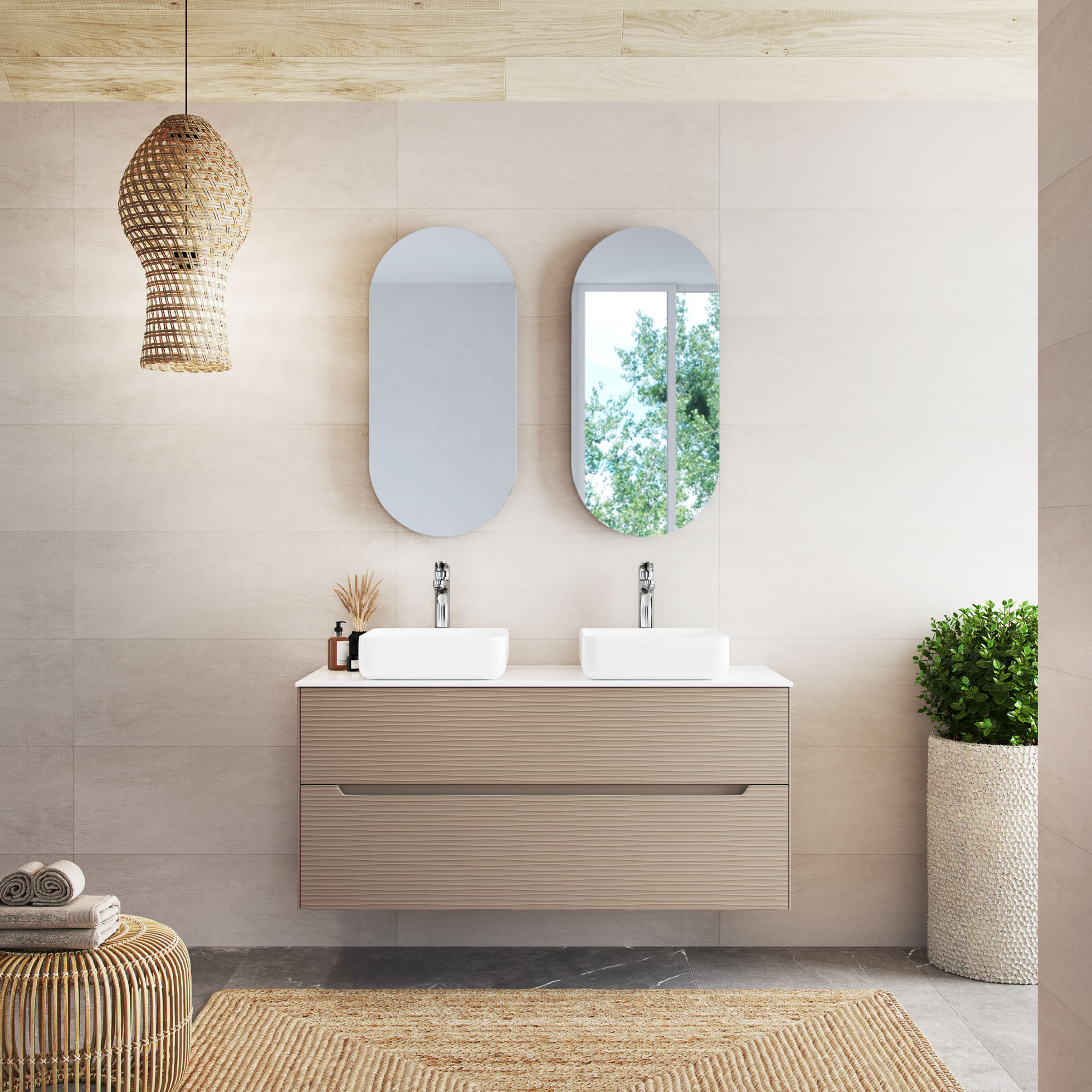 Mueble baño suspendido