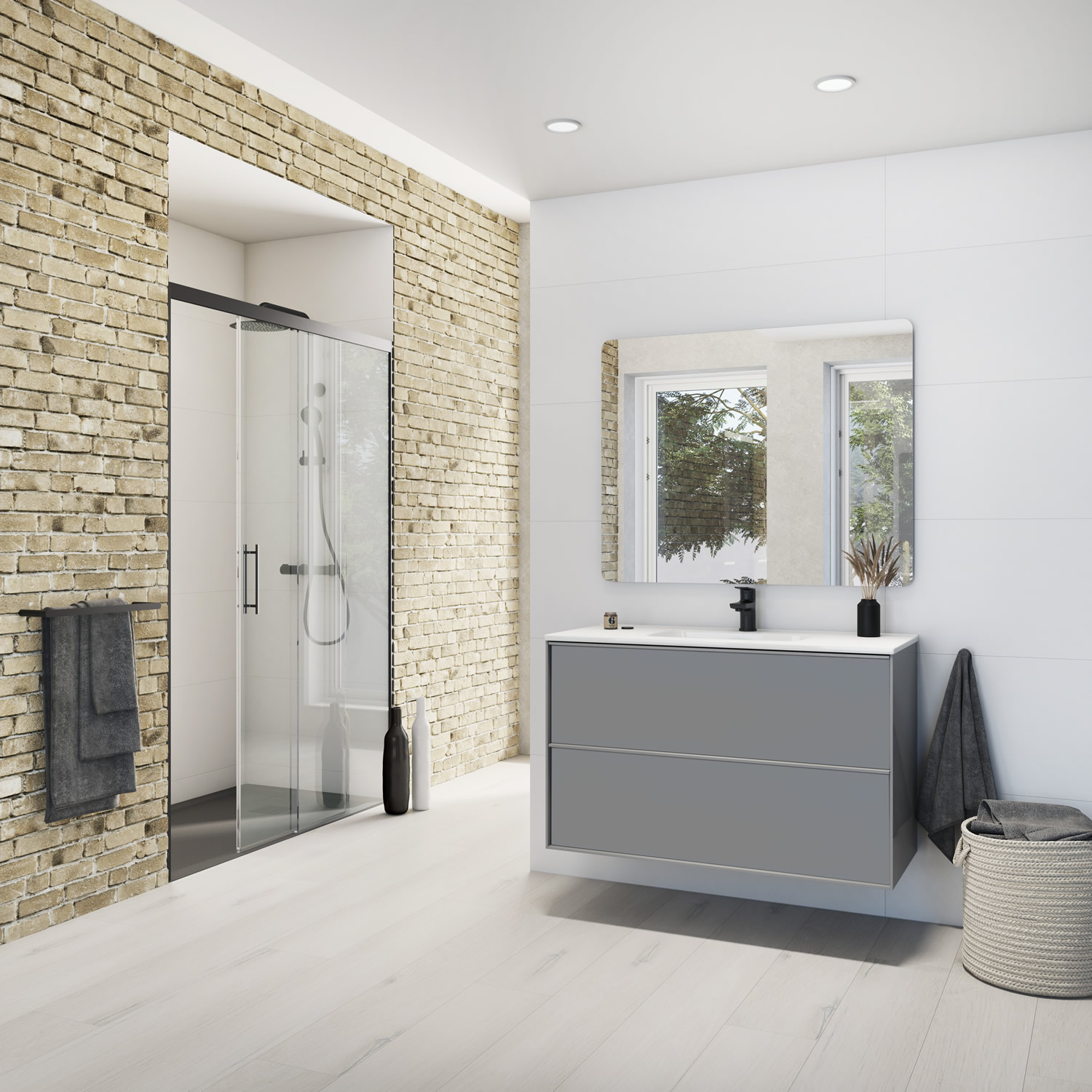 Mueble de baño suspendido