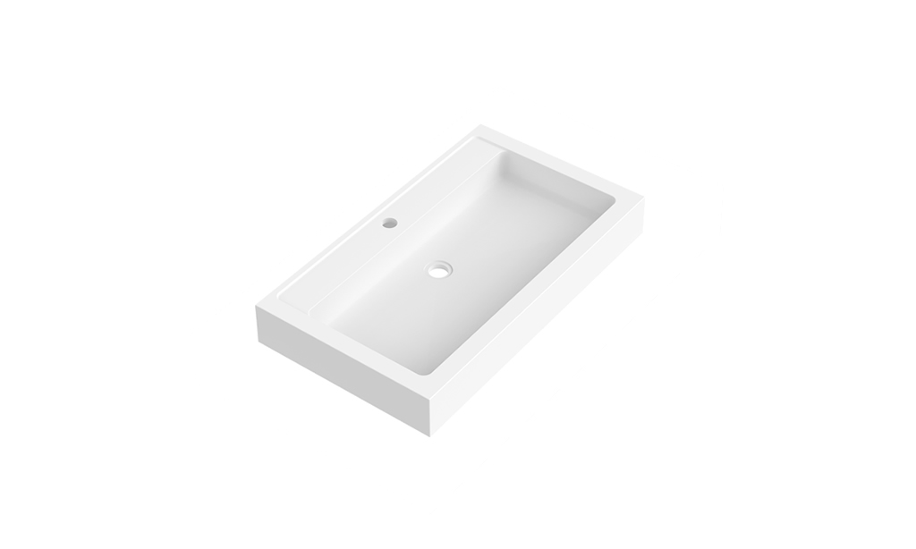 Lavabos intergados para baños de diseño