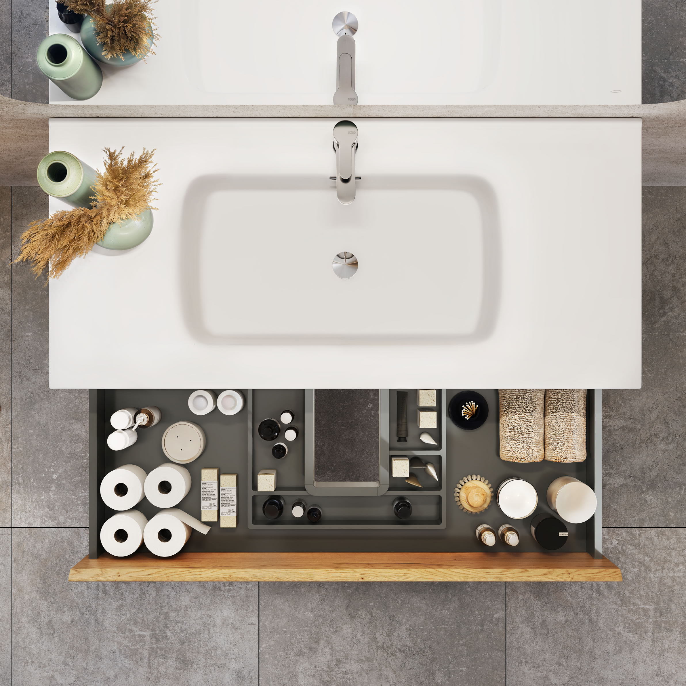 La clave para mantener el cuarto de baño ordenado