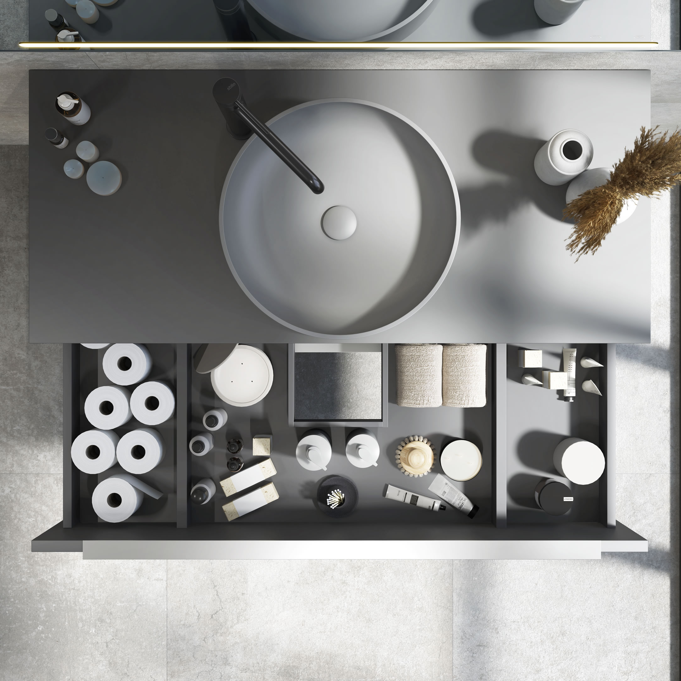 Como tener un cuarto de baño ordenado