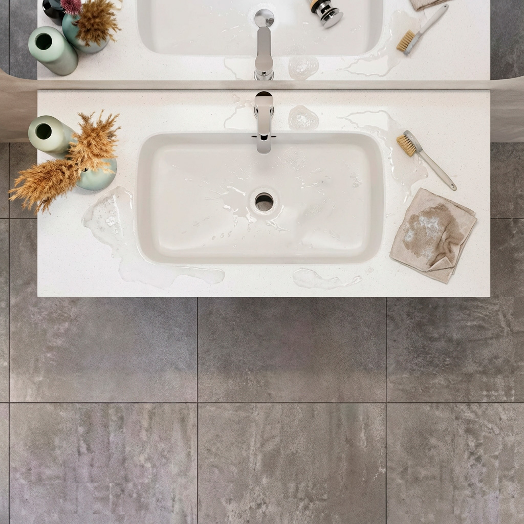 Limpieza desague cuarto de baño