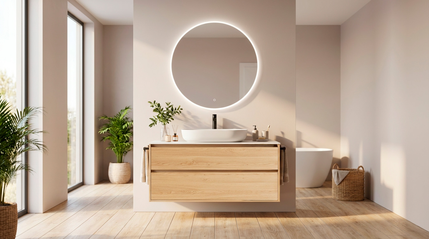 Tendencias de colores para baños en 2026