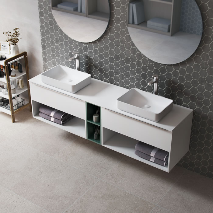 Lavabos dobles de diseño