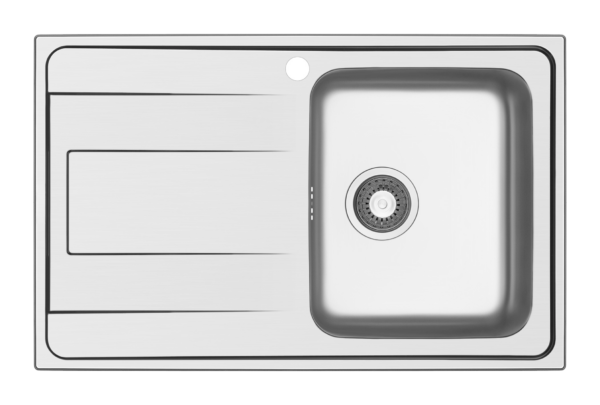 FREGADERO ATLAS E-I INOX PULIDO