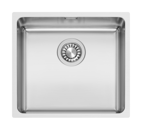 FREGADERO REA 45X40 INOX CEPILLADO