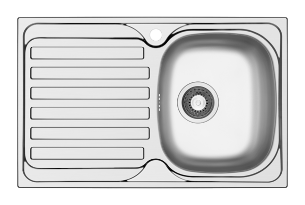 FREGADERO THALÍA E-I INOX PULIDO