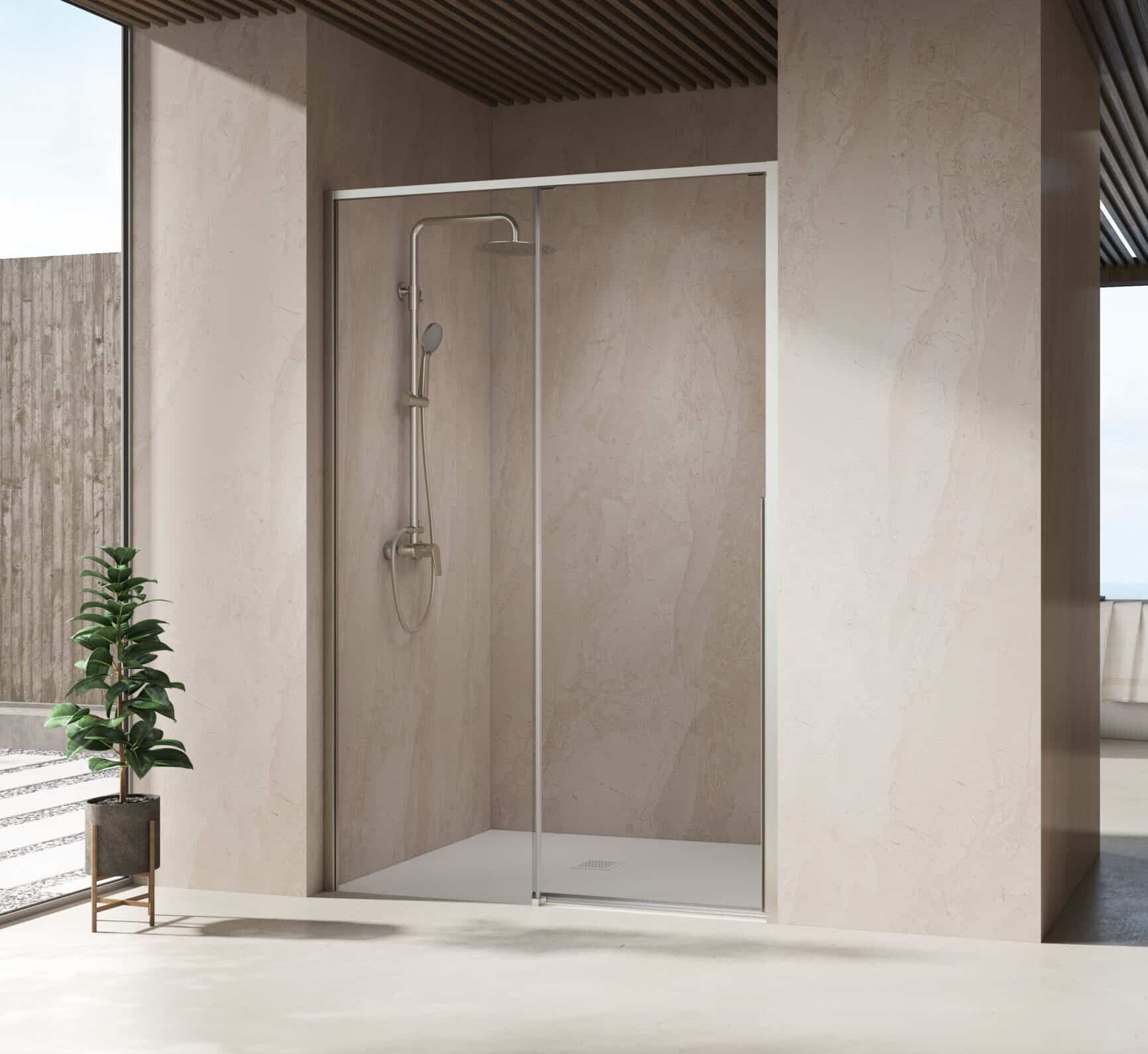 LUX CONFORT FRONTAL 1F+1C_Brushed nickel